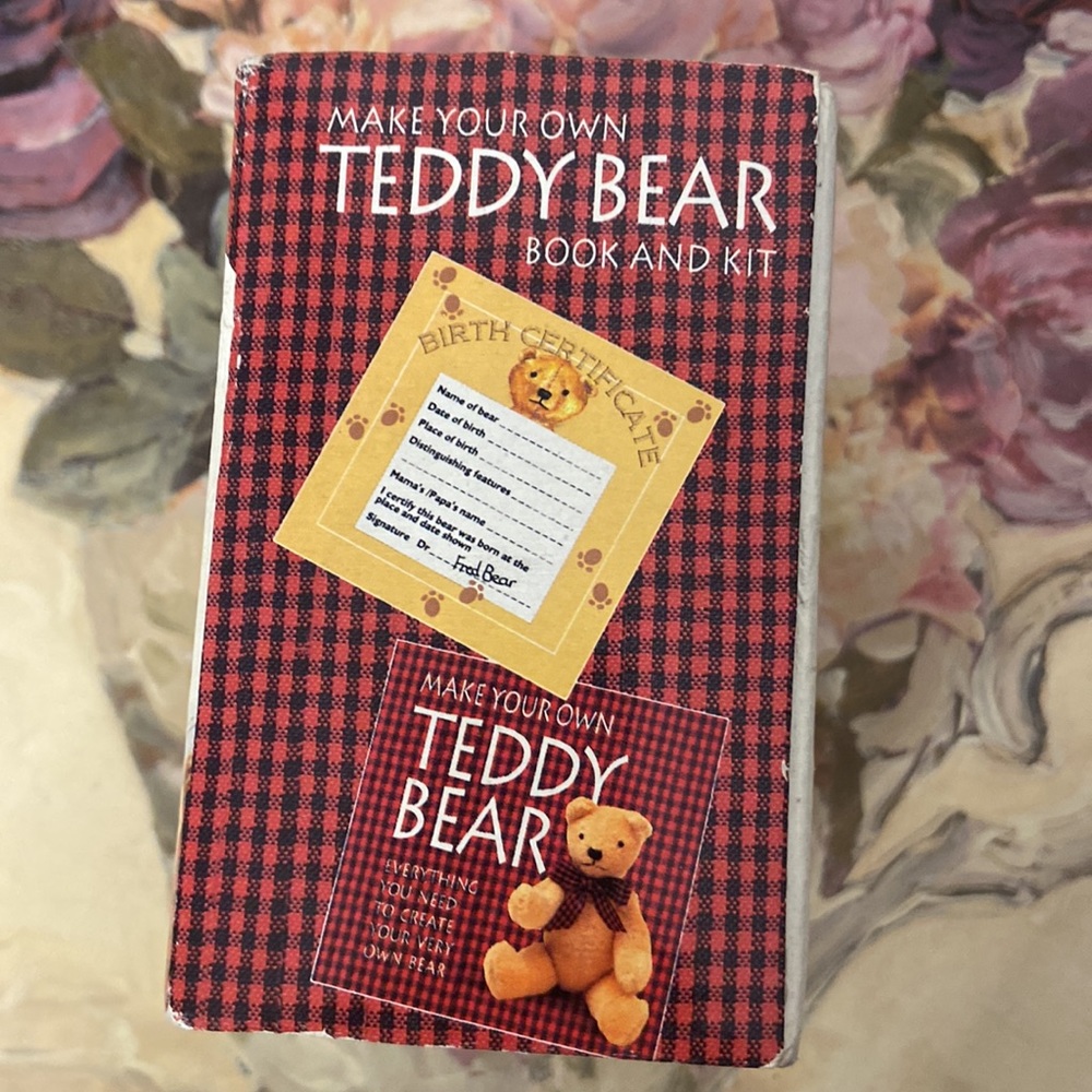 Make your own Teddy Bear kit vintage 1995 - Picture 3 of 8